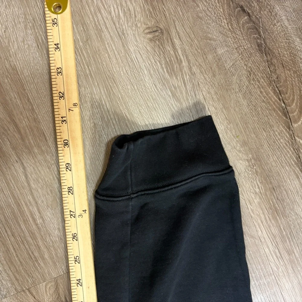 Adidas Essentials Cuff Sweat Pants Jogger Black Mens Medium IR779 Fleece - Picture 3 of 5